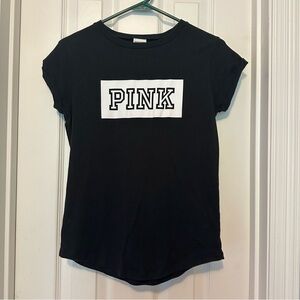 PINK Victoria's Secret Black Tee